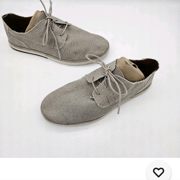 Rockport CH9281 Mens Austyn Grey Lace Up Plain Toe Canvas Oxford Shoe Size 8 main image 10